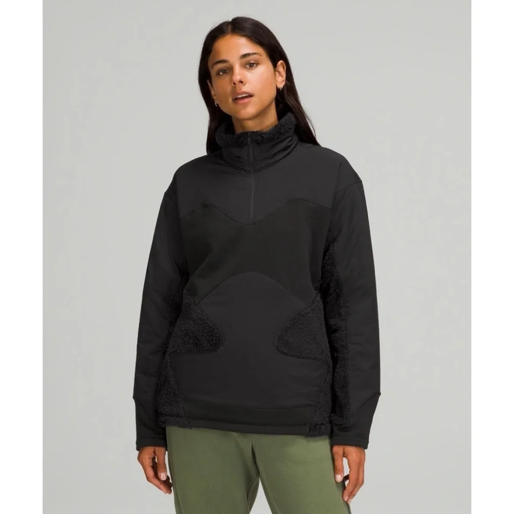 Lululemon Fleece Insulated Pullover Black